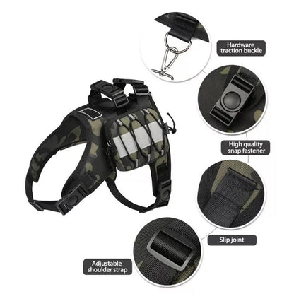 pet_dog_harness_military_tactical_no-pull_backpack_adjustable_black_buckle_nsw_syndey_yellow_back_camouflage