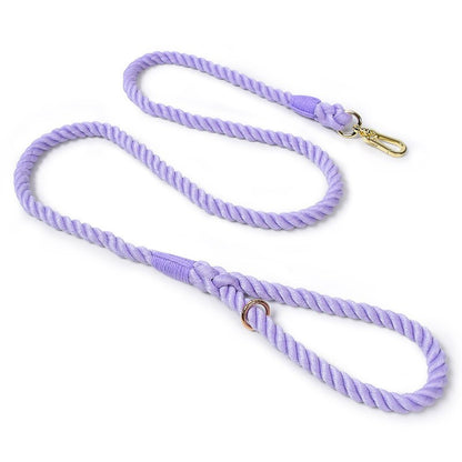 pet_dog_cat_collar_leash_rainbow_colourful_cotton_braided_handle_match_set_walking_kits_nsw_sydney